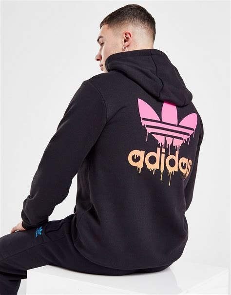 adidas originals trefoil drip hoodie.